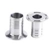 Stainless Steel Hose Adapter (8 mm to 108 mm), Tri-Clamp Hose Connector for Industrial Applications, 1 Piece (25 mm x 50.5 mm) view 3
