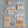 Hobby YARN 3 Sew-On Labels with Alize Baby Best Premium Yarn, 6 x 100 g Set, Anti-Pilling Acrylic/Bamboo Yarn for Knitting & Crochet (183 Ice Crystal) view 3
