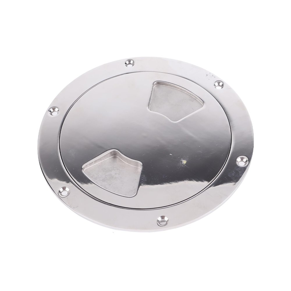HUSHUI 6-Inch Round 316 Stainless Steel Boat Deck Inspection Plate