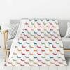 AYYQWE Warm Flannel Plush Blanket with Cute Dachshund Design view 1