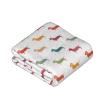 AYYQWE Warm Flannel Plush Blanket with Cute Dachshund Design view 3
