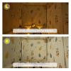 YAOHY Canopy Bed Curtain for Bunk Beds, Lower Bunk and Single Beds, 1.35 m, 1 Curtain view 2