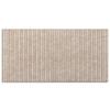 Generic Padded Felt Wall Panels, Self-Adhesive 3D Acoustic Wall Cushion, Beige, 120 x 150 cm view 1