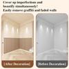 Generic Padded Felt Wall Panels, Self-Adhesive 3D Acoustic Wall Cushion, Beige, 120 x 150 cm view 3