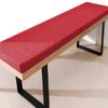 Burgundy Bench Cushion, 95 x 50 x 5 cm view 1