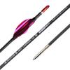 PHILOCS 12-Piece Spiral-Vane Arrows, 31-Inch Shafts, Spine 800, Pink view 1