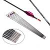 PHILOCS 12-Piece Spiral-Vane Arrows, 31-Inch Shafts, Spine 800, Pink view 2
