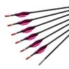 PHILOCS 12-Piece Spiral-Vane Arrows, 31-Inch Shafts, Spine 800, Pink view 4
