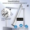 Lumivex Pool Waterfall Spillway, 24-Inch 304 Stainless Steel Waterfall Fountain for Gardens (200 cm/6.6 ft) view 3