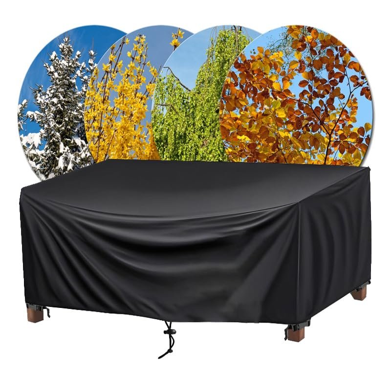AEXOIO Outdoor Furniture Cover 220 x 50 x 55 cm, 420D Oxford Fabric