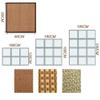 Japanese Rattan Floor Mat – Breathable Rug for Living Room, Bedroom & Tea Terrace view 2