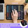 German Excel Mouse Pad, 250 × 300 mm, with Excel Shortcuts view 2