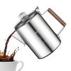 Vintage Stainless Steel Portable Commercial Coffee Maker view 1