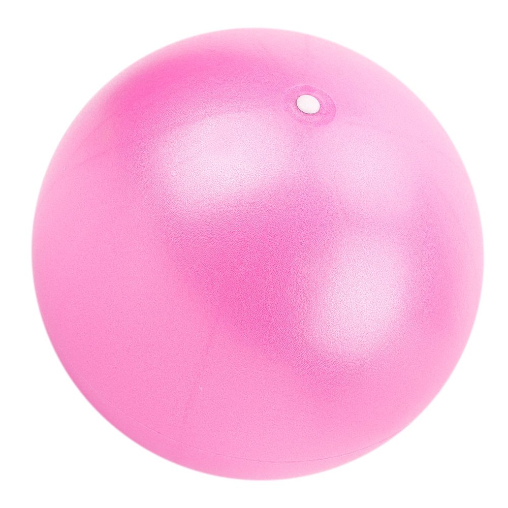Cryfokt Portable Pilates Ball, Non-Slip, 25 cm, Pink