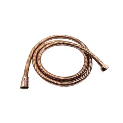 1-Piece 150 cm Stainless Steel Shower Hose, Rose Gold