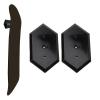 SPYMINNPOO Wall-Mounted Skateboard Storage and Display Kit, Easy Installation, Acrylic, Black view 4