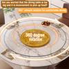 Glass Lazy Susan for Smooth, Quiet Rotation and Easy Food Sharing view 3