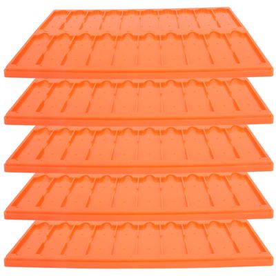 LIGIGWASH 5-Piece Microscope Slide Rack, Fast-Drying Laboratory Holder