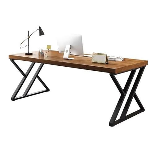 Rustic Extra-Long Gaming Computer Desk (120 x 70 cm)