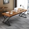 Rustic Extra-Long Gaming Computer Desk (120 x 70 cm) view 4