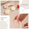 CORHAD Silicone Cat Paw Clips, 2-Piece Bag Sealing Clips view 4