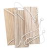CORHAD Boho Rustic Hanging Wood Wall Shelf view 1