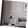 CORHAD Boho Rustic Hanging Wood Wall Shelf view 4
