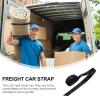 NUOBESTY 2-Piece Luggage Straps with Quick-Release Buckle, 2.5 cm Polyester Tie-Down Straps, 3 m Long, for Trunks and Travel, Without Metal Buckle view 4