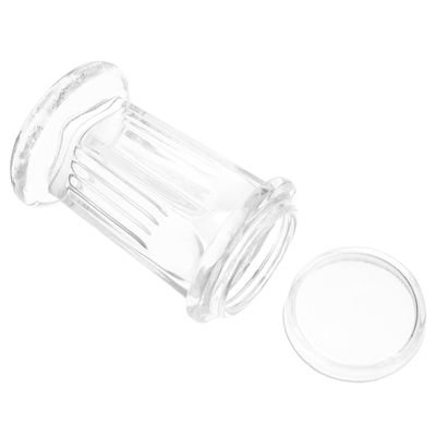 Glass Staining Jar for Microscope Slides, 5-Slide Capacity, Reusable