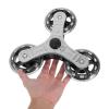 Triangular Stair-Climbing Wheels, Stainless Steel and Rubber, 1 Pair view 4