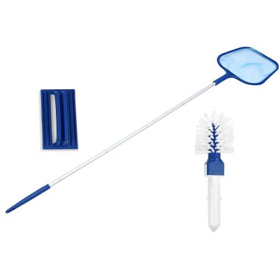 COLLBATH Pool Leaf Skimmer Net with 5-Piece Pole