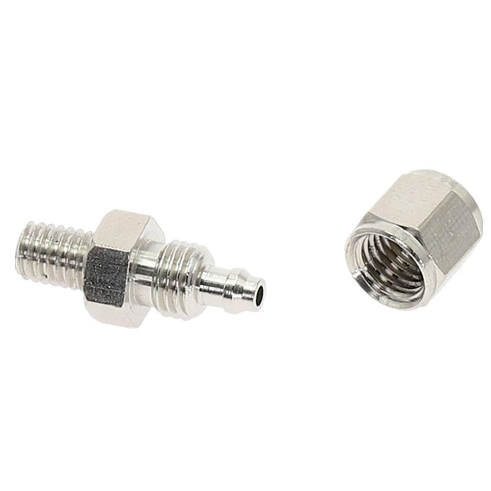 Pangocho 4-M5 6 8 10 12 mm to M6 M8 M10 M12 M14 External-Thread Pneumatic Quick-Twist Fitting, Air Hose Quick Coupler Adapter (Tube OD 8 mm, ID 5 mm, M10 x 1.5)