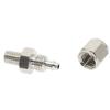 Pangocho 4-M5 6 8 10 12 mm to M6 M8 M10 M12 M14 External-Thread Pneumatic Quick-Twist Fitting, Air Hose Quick Coupler Adapter (Tube OD 8 mm, ID 5 mm, M10 x 1.5) view 1