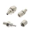 Pangocho 4-M5 6 8 10 12 mm to M6 M8 M10 M12 M14 External-Thread Pneumatic Quick-Twist Fitting, Air Hose Quick Coupler Adapter (Tube OD 8 mm, ID 5 mm, M10 x 1.5) view 3