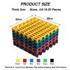50 x 50 cm Large Interlocking Garage Floor Tiles, Non-Slip Drainage Mat, Shock-Absorbing PP Flooring, Load Capacity: 11,023 lbs (20 Pieces) view 2