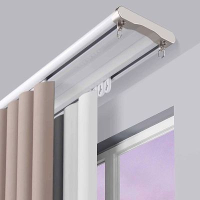Double-Track Curtain Track, 1.8 m, 2.3 m or 3.5 m