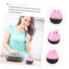 PERSELOSO Mechanical Cartoon Frog Kitchen Timer, Plastic, Pink view 3
