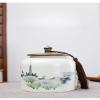 LEEDJUINE Ceramic Tea Canister, 900 ml view 3