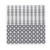 ASHATA High-Precision 3D Reflective Markers, 15 Sheets view 4