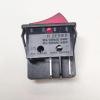 XTVVTODJXT 1-Piece Curved Boat-Type Switch, R210, 4-Pin, 2-Speed, 32 × 25 mm, 16 A/250 V, T125/55 view 4