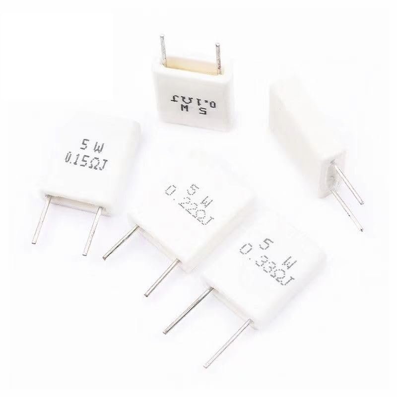 10 pcs BPR56 5W Non-Inductive Cement Resistors 0.51Ω