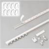 Self-Adhesive Curtain Track, 40–600 cm, White, Ceiling-Mount, 320 cm view 1