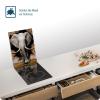 Tempered Glass Stovetop Cover & Cutting Board, 30 x 52 cm view 3