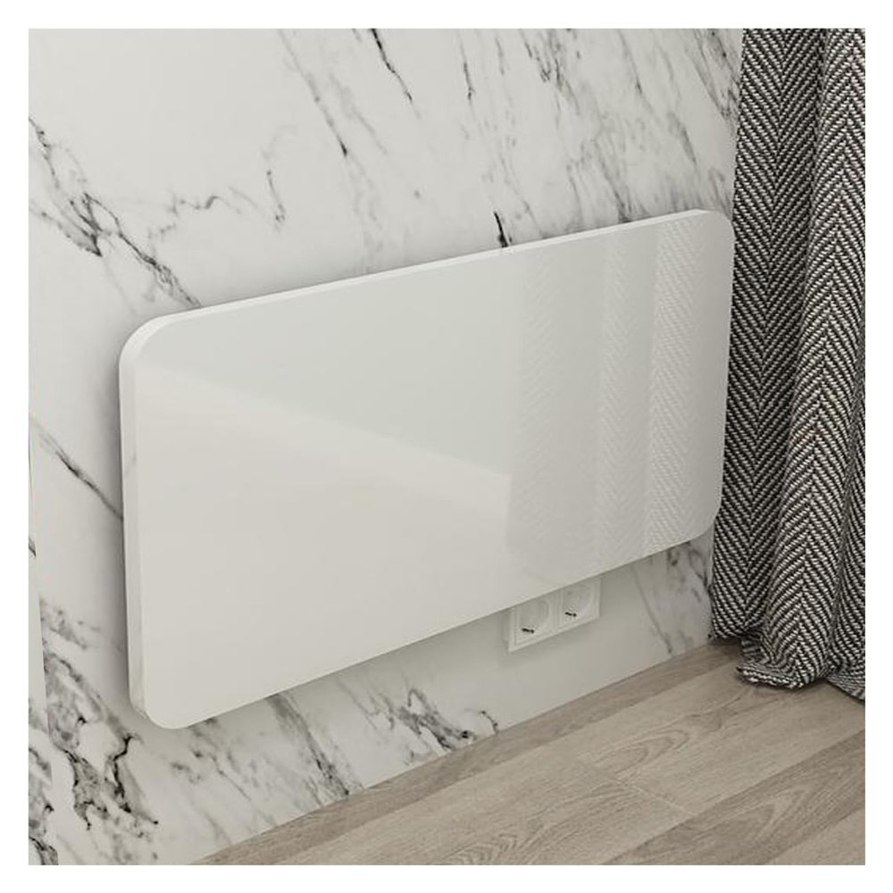 Folding Wall-Mounted Table, White, 120 x 40 cm