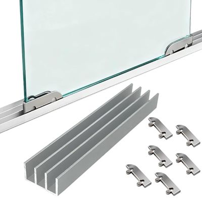 3-Track Cabinet Sliding Door Track Set, 130 cm