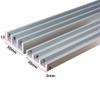 3-Track Cabinet Sliding Door Track Set, 130 cm view 2