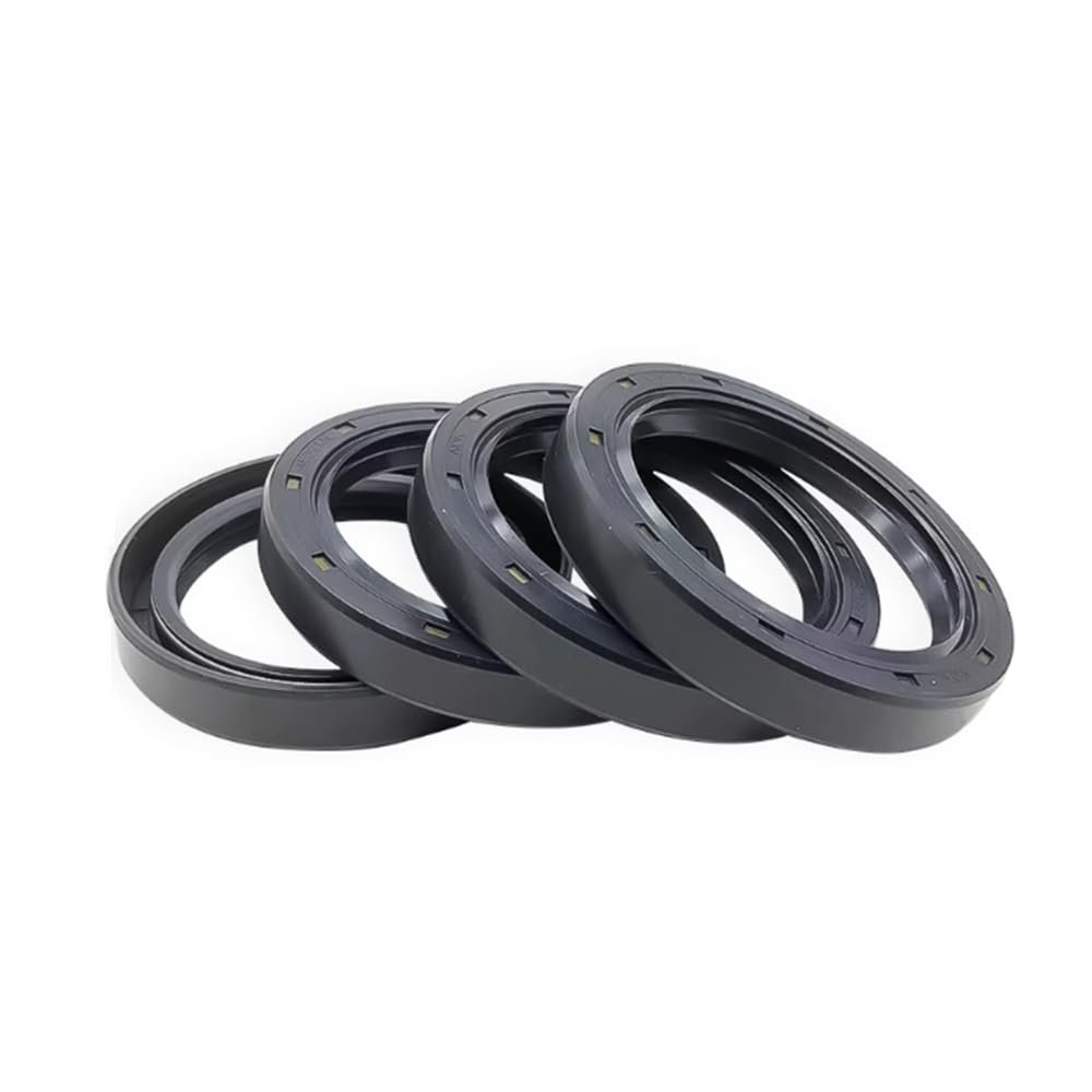 TC Nitrile Rubber Oil Seal, NBR Rotary Shaft Seal, ID 10–28 mm, 1 Piece (25 × 38 × 8 mm)