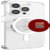 Leader of the Cousin Crew Christmas Floral Kids PopGrip for MagSafe view 4