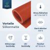 diconfa Red Silicone Mat, 300 x 600 mm, 2 mm Thick view 3