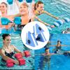 Water Dumbbells for Water Aerobics, Triangular Portable Foam Equipment view 4